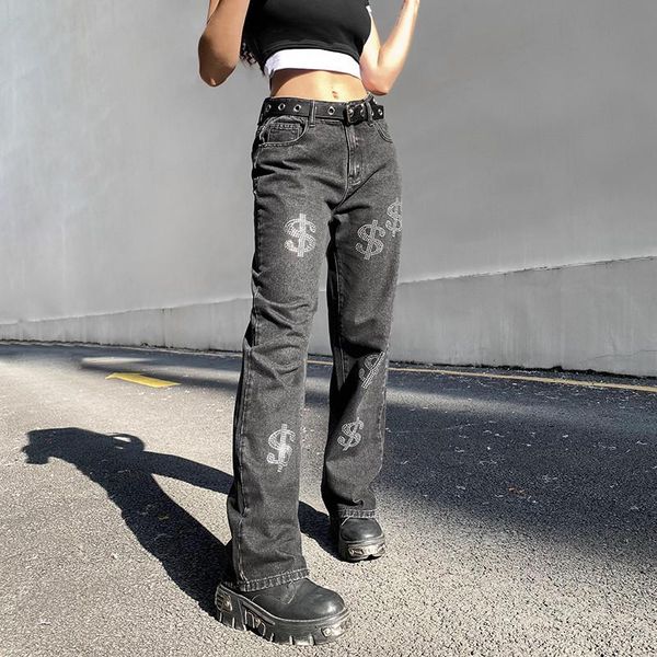 women's jeans women loose high waisted ripped boyfriend denim pants baggy stacked distressed goth bell bottom streetwear, Blue
women's jeans women loose high waisted ripped boyfriend denim pants baggy stacked distressed goth bell bottom streetwear, Blue