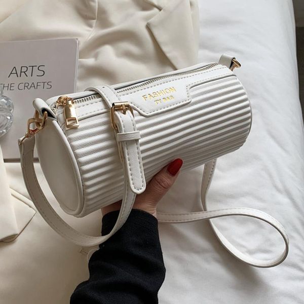 evening bags summer stripe barrel shoulder bag for women fashion brand high capacity crossbody female handbag solid luxury bucket bag
evening bags summer stripe barrel shoulder bag for women fashion brand high capacity crossbody female handbag solid luxury bucket bag