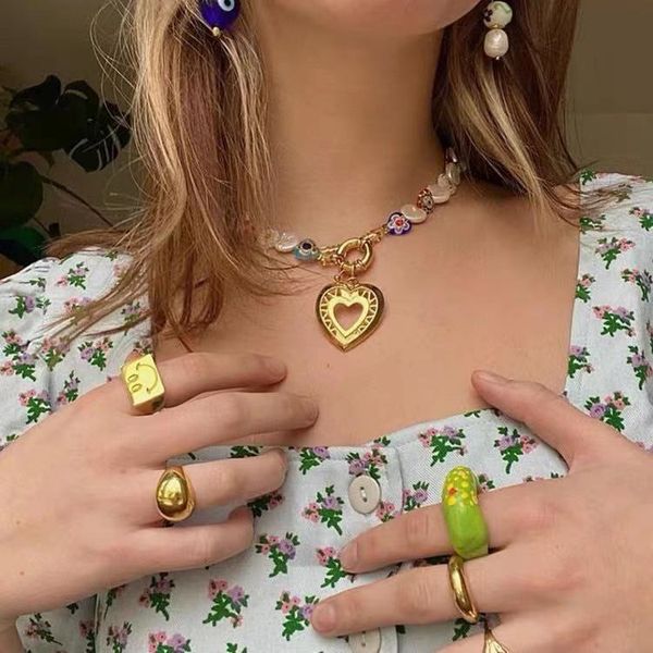 song yanfei's same love pearl necklace is designed by a small group of women. it's an style glazed flower clavicle chain, Silver
song yanfei's same love pearl necklace is designed by a small group of women. it's an style glazed flower clavicle chain, Silver