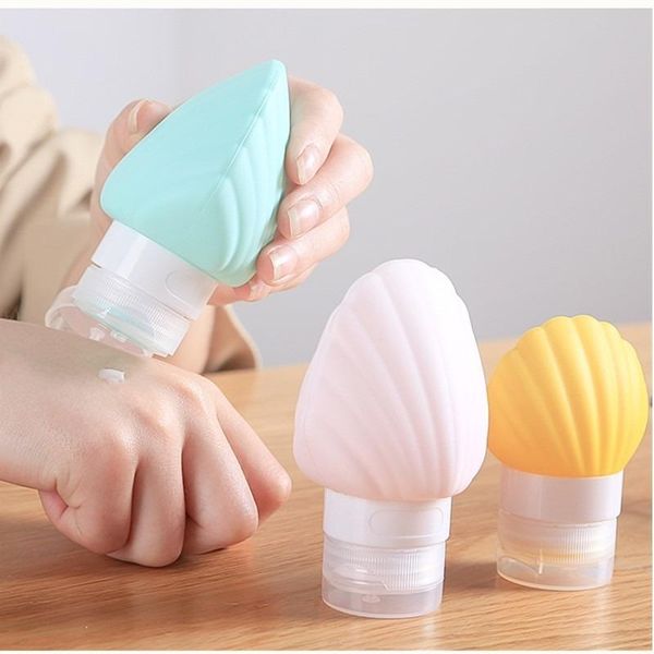 storage bottles & jars 40/90 ml cute shell-shaped bottle silicone cosmetic shampoo soft portable travel set
storage bottles & jars 40/90 ml cute shell-shaped bottle silicone cosmetic shampoo soft portable travel set