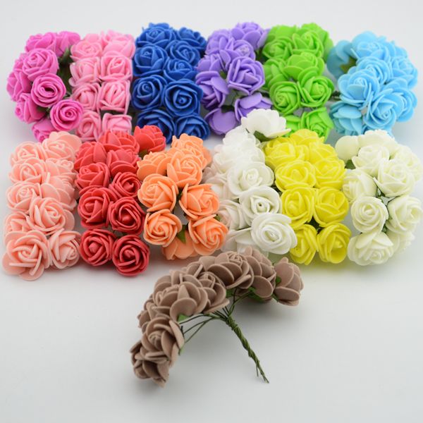 12 units / batch simulation mini rose artificial foam diy ball wreath headdress wedding decoration flower
12 units / batch simulation mini rose artificial foam diy ball wreath headdress wedding decoration flower