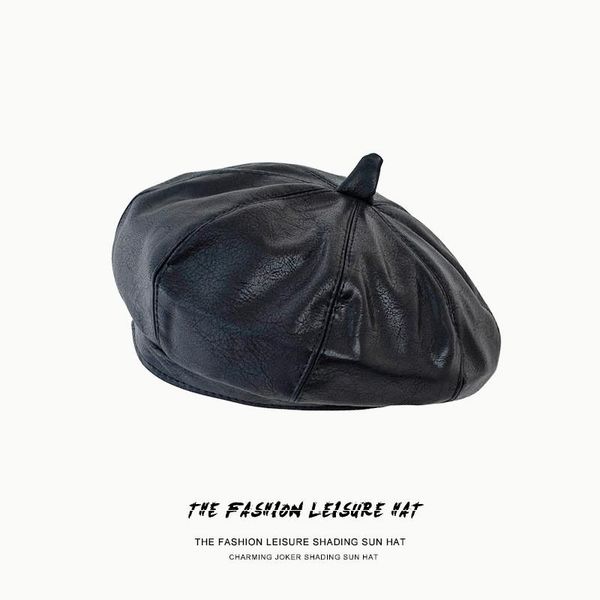 berets octagonal hat female korean version autumn and winter pu leather japanese pumpkin painter captide british beanie beret, Blue;gray
berets octagonal hat female korean version autumn and winter pu leather japanese pumpkin painter captide british beanie beret, Blue;gray