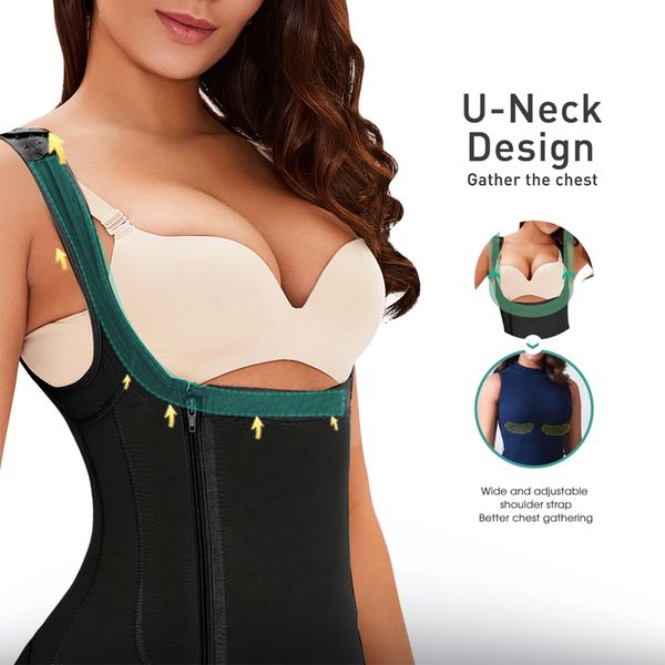 body shaper butt lifter shapewear control panties shorts paded panties bodysuit waist trainer corset, Black
body shaper butt lifter shapewear control panties shorts paded panties bodysuit waist trainer corset, Black