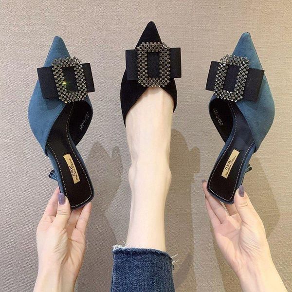 dress shoes women heels slippers women's 2021 summer heel red high chaussure femme zapatos mujer, Black
dress shoes women heels slippers women's 2021 summer heel red high chaussure femme zapatos mujer, Black