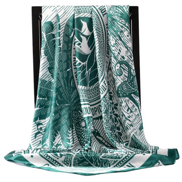 scarves 2021 90x90cm beach handkerchief summer print silk female dustproof square kerchief fashion sunscreen shawls, Blue;gray
scarves 2021 90x90cm beach handkerchief summer print silk female dustproof square kerchief fashion sunscreen shawls, Blue;gray