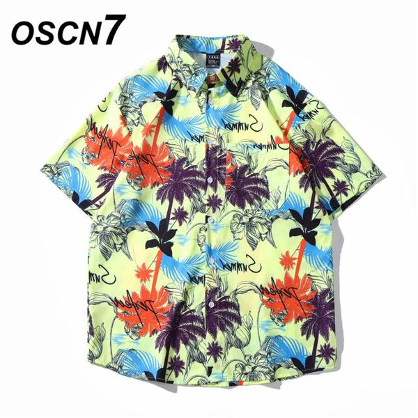 men's casual shirts oscn7 printed short sleeve shirt men street 2021 hawaii beach oversize women fashion harujuku for 3188, White;black
men's casual shirts oscn7 printed short sleeve shirt men street 2021 hawaii beach oversize women fashion harujuku for 3188, White;black