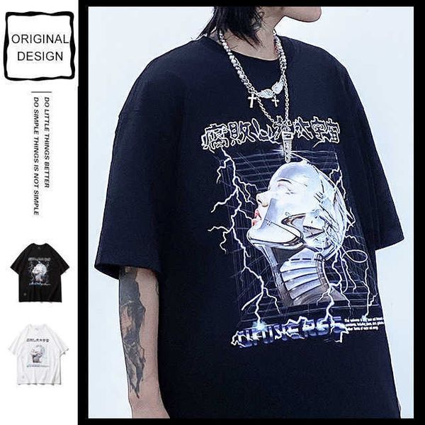 hip hop t shirt men streetwear print flash skull tshirt harajuku summer tees short sleeve cotton black t-shirt 210527, White;black
hip hop t shirt men streetwear print flash skull tshirt harajuku summer tees short sleeve cotton black t-shirt 210527, White;black