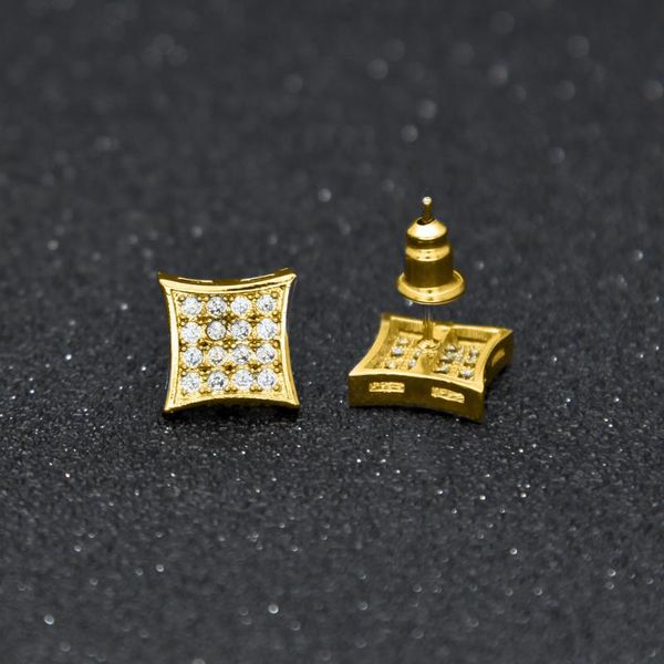stud hip-hop rock high-end micro-inlaid zircon men's earrings luxury jewelry wholesale holiday gifts ladies party, Golden;silver
stud hip-hop rock high-end micro-inlaid zircon men's earrings luxury jewelry wholesale holiday gifts ladies party, Golden;silver