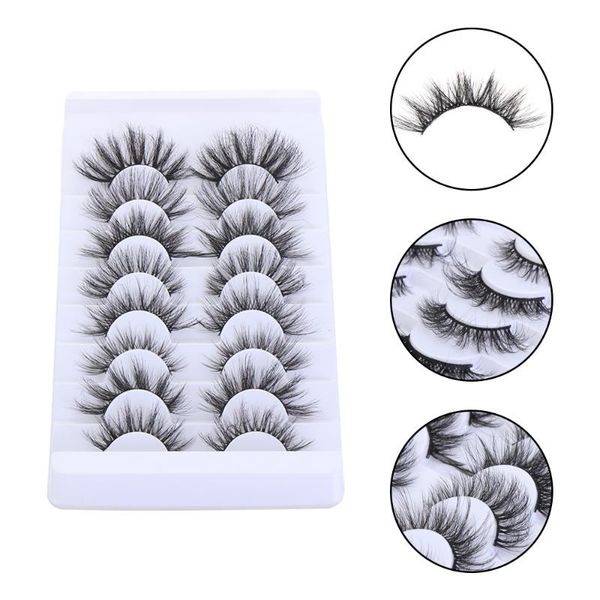 false eyelashes 8 pairs mixed 3d faux mink hair fluffy wispies 18mm super long lashes handmade reusable eye makeup
false eyelashes 8 pairs mixed 3d faux mink hair fluffy wispies 18mm super long lashes handmade reusable eye makeup