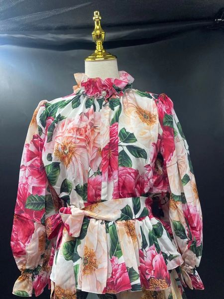 2021 spring new style silk print camellia series blouse women party womens clothes lbz8, White
2021 spring new style silk print camellia series blouse women party womens clothes lbz8, White