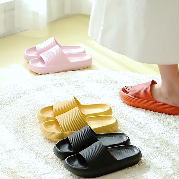 slippers 2021bathroom anti-slip women thick platform sandals ladies summer beach eva soft sole slide leisure indoor home, Black
slippers 2021bathroom anti-slip women thick platform sandals ladies summer beach eva soft sole slide leisure indoor home, Black
