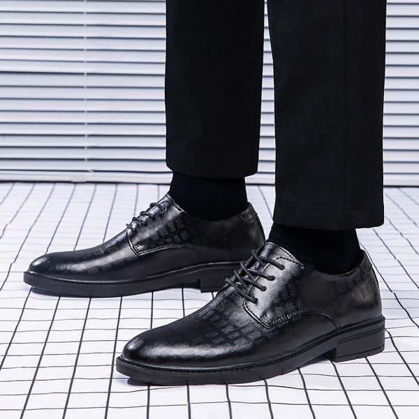 genuine leather men shoes new fashion leather shoes men casual lace up man light slip on soft male casual mens luxurious loafers, Black
genuine leather men shoes new fashion leather shoes men casual lace up man light slip on soft male casual mens luxurious loafers, Black