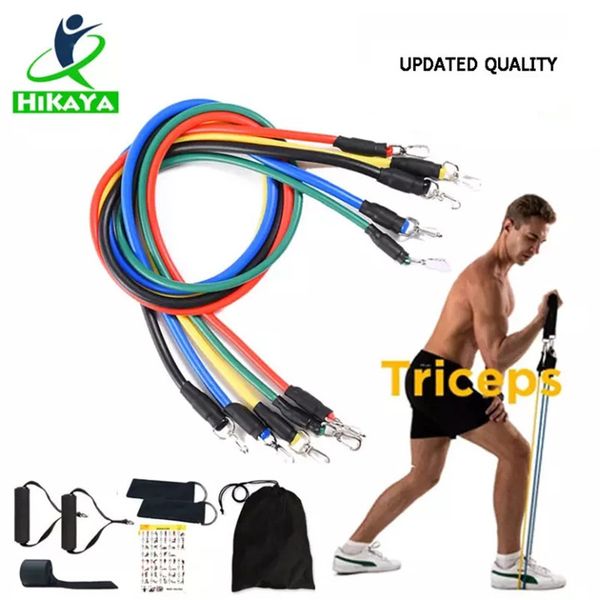 11pcs resistance band set for workout 5 stackable elastic exercise bands to 100 lbs for training physical therapy home gyms and yoga pilates
11pcs resistance band set for workout 5 stackable elastic exercise bands to 100 lbs for training physical therapy home gyms and yoga pilates