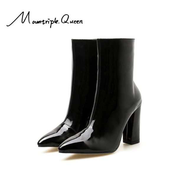 boots shoes woman autumn and winter fashion black women lacquer pointed zipper punk high heel ankle 2021
boots shoes woman autumn and winter fashion black women lacquer pointed zipper punk high heel ankle 2021