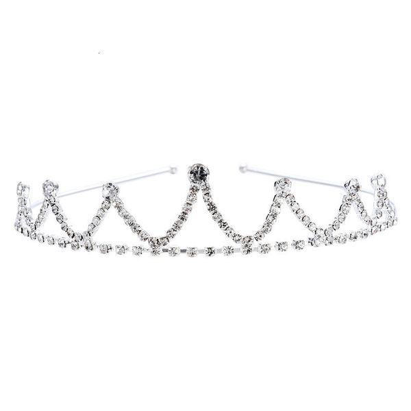 fashion new women's crown plaid hairband electroplating alloy white crystal princess diamond headdress, Slivery;golden
fashion new women's crown plaid hairband electroplating alloy white crystal princess diamond headdress, Slivery;golden