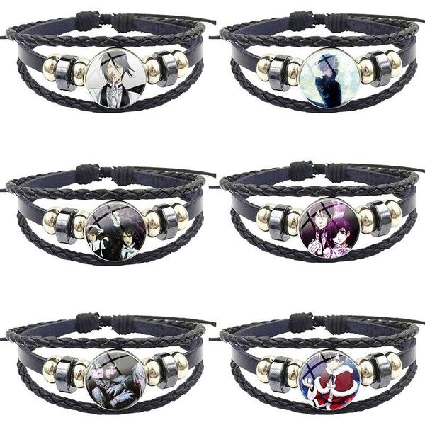 charm bracelets brand jewelry with glass cabochon statement black leather bracelet bangle for girls wholesale butler, Golden;silver
charm bracelets brand jewelry with glass cabochon statement black leather bracelet bangle for girls wholesale butler, Golden;silver