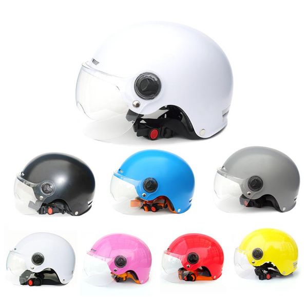 cycling caps & masks electric motorcycle helmet single lens sunshade bicycle night reflective warning safety anti-collision, Black
cycling caps & masks electric motorcycle helmet single lens sunshade bicycle night reflective warning safety anti-collision, Black