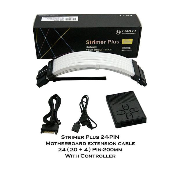 fans & coolings lianli strimer plus addressable 24 pin motherboard cable +5v 3pin mb control
fans & coolings lianli strimer plus addressable 24 pin motherboard cable +5v 3pin mb control