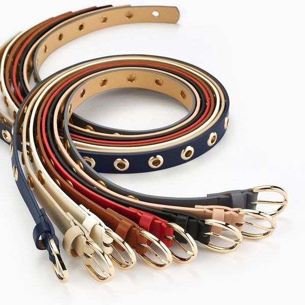 belts lady alloy pin buckle leather belt solid color waist women slim casual waistband for dress punk pants, Black;brown
belts lady alloy pin buckle leather belt solid color waist women slim casual waistband for dress punk pants, Black;brown