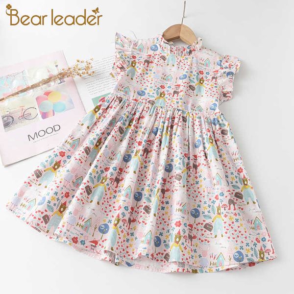 bear leader summer dress for girls flying sleeve princess costume cartoon dresses kids children print casual vestido 210708, Red;yellow
bear leader summer dress for girls flying sleeve princess costume cartoon dresses kids children print casual vestido 210708, Red;yellow