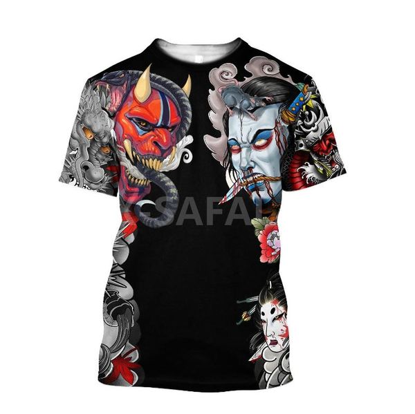 men's t-shirts summer fashion men t shirt japanese oni mask tattoo 3d all over printed shirts harajuku casual tee -1, White;black
men's t-shirts summer fashion men t shirt japanese oni mask tattoo 3d all over printed shirts harajuku casual tee -1, White;black