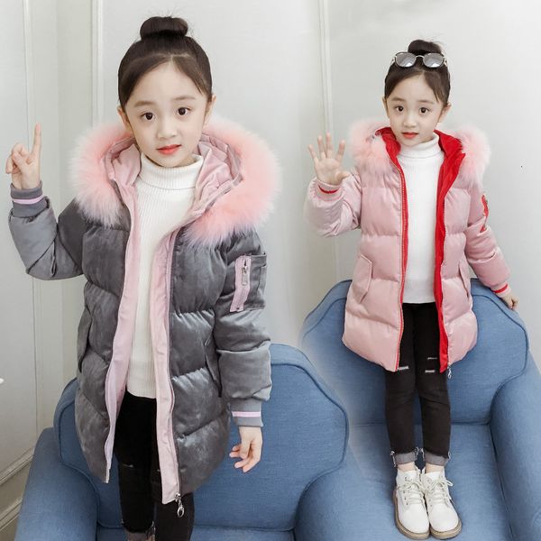 2021 new winter girl cotton quilted jacket children medium length baby clothes solid children's hood flannel outerwear 4-13 years 61ez, Blue;gray
2021 new winter girl cotton quilted jacket children medium length baby clothes solid children's hood flannel outerwear 4-13 years 61ez, Blue;gray