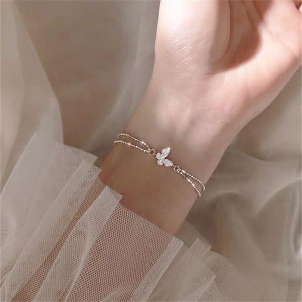 charm bracelets women trendy elegant butterfly zircon bracelet exquisite rhinestone cute jewelry for girls party gifts, Golden;silver
charm bracelets women trendy elegant butterfly zircon bracelet exquisite rhinestone cute jewelry for girls party gifts, Golden;silver