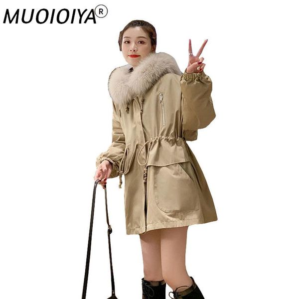 women's down & parkas elegant women 2021 winter cotton clothes korean loose thick plus velvet jacket female fashion hooded fur collar c, Black
women's down & parkas elegant women 2021 winter cotton clothes korean loose thick plus velvet jacket female fashion hooded fur collar c, Black
