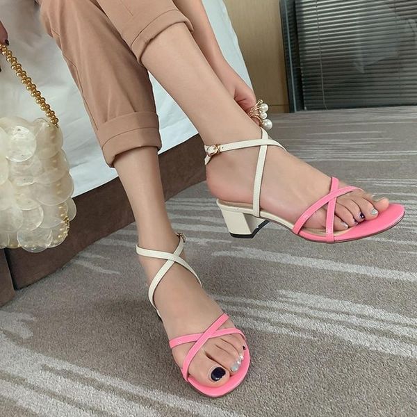 dress shoes genuine leather women sandals square med heel strap summer gladiator cross-strap sandal narrow band zapatos mujer, Black
dress shoes genuine leather women sandals square med heel strap summer gladiator cross-strap sandal narrow band zapatos mujer, Black