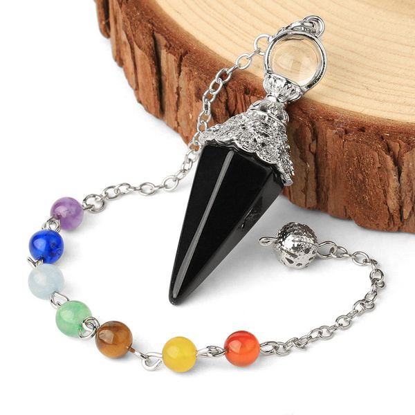 selling natural hexagonal amethyst pendant semiprecious stone pendulum divination meditation energy pendant seven chakra necklace, Silver
selling natural hexagonal amethyst pendant semiprecious stone pendulum divination meditation energy pendant seven chakra necklace, Silver
