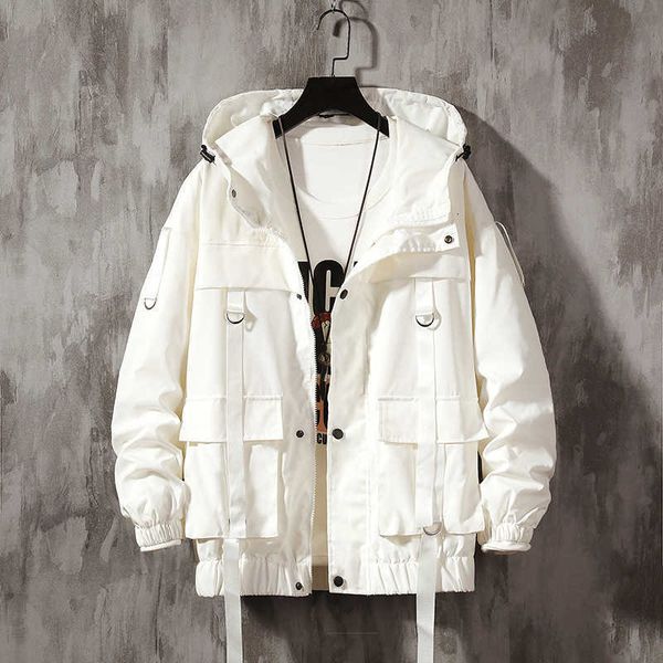 men's jackets drop men streetwear hip hop bomber jacket man harajuku ribbons pockets windbreaker korean style fashions clothing jabl 1b, Black;brown
men's jackets drop men streetwear hip hop bomber jacket man harajuku ribbons pockets windbreaker korean style fashions clothing jabl 1b, Black;brown