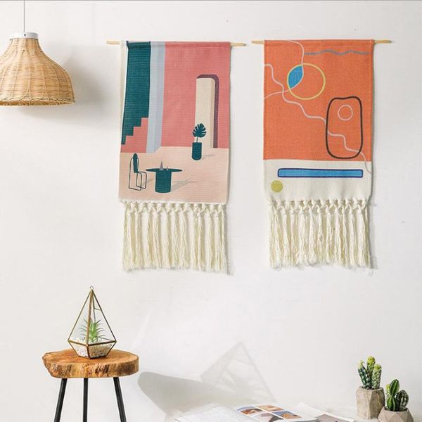 tapestries boho cotton linen tapestry with tassel handmade nordic style home decor geometric wall door hanging
tapestries boho cotton linen tapestry with tassel handmade nordic style home decor geometric wall door hanging