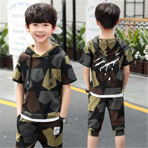 clothing sets camouflage boys clothes 2021 fashion stripe cotton children sweatshirt suits casual t-shirt + short 2pcs kids costume, White
clothing sets camouflage boys clothes 2021 fashion stripe cotton children sweatshirt suits casual t-shirt + short 2pcs kids costume, White