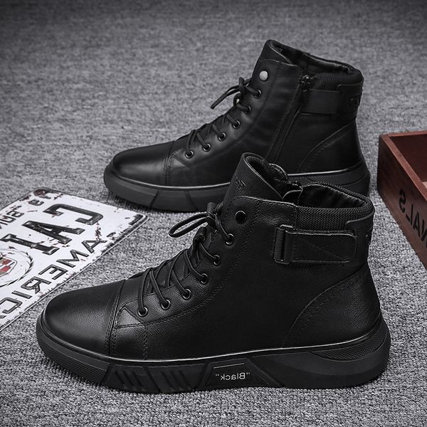 martin shoes winter high british wind work clothes army leather boots men's waterproof and anti-skid black chelsea
martin shoes winter high british wind work clothes army leather boots men's waterproof and anti-skid black chelsea