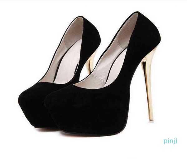 pumps wedding women fetish shoes concise woman pumps latform very high heel stripper flock pumps 16 cm size 34-45, Black
pumps wedding women fetish shoes concise woman pumps latform very high heel stripper flock pumps 16 cm size 34-45, Black