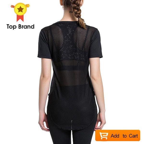 women fitness t shirts quick dry v neck short sleeve mesh back hollow out transparent tank for yoga gym running sports shirt, White;red
women fitness t shirts quick dry v neck short sleeve mesh back hollow out transparent tank for yoga gym running sports shirt, White;red