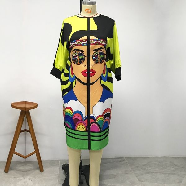 african dresses for women 2021 spring femme print aphoric dress dashiki ancara clothes long ladies ra9j, Red
african dresses for women 2021 spring femme print aphoric dress dashiki ancara clothes long ladies ra9j, Red