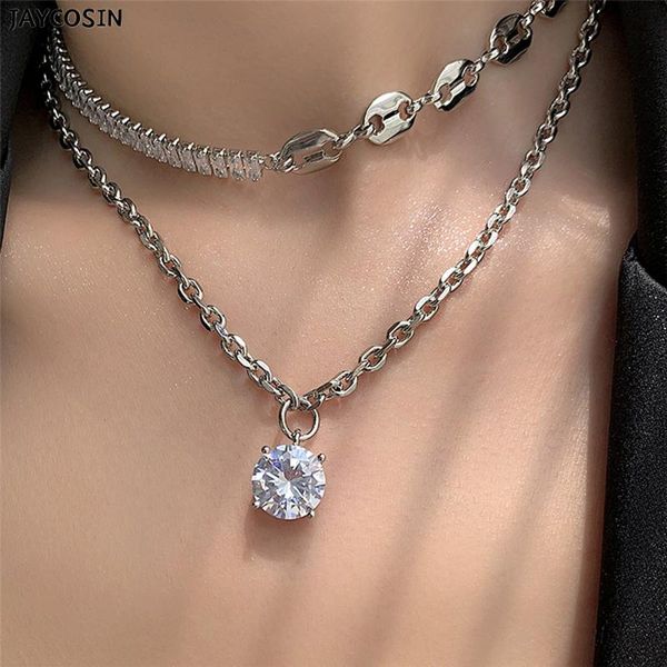 chains clavicle necklace for women rhinestone punk style choker layered accessories girls vintage silver diamond pendant 2021
chains clavicle necklace for women rhinestone punk style choker layered accessories girls vintage silver diamond pendant 2021