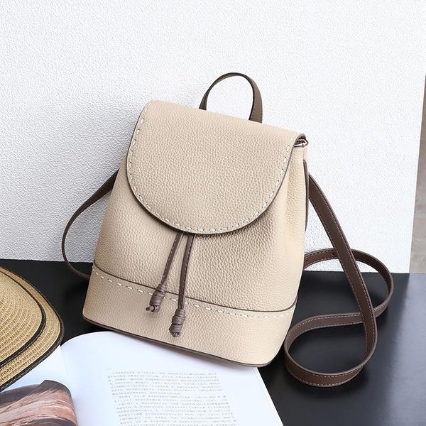 backpack style female 2021 fashion schoolbag wild small soft leather bag
backpack style female 2021 fashion schoolbag wild small soft leather bag