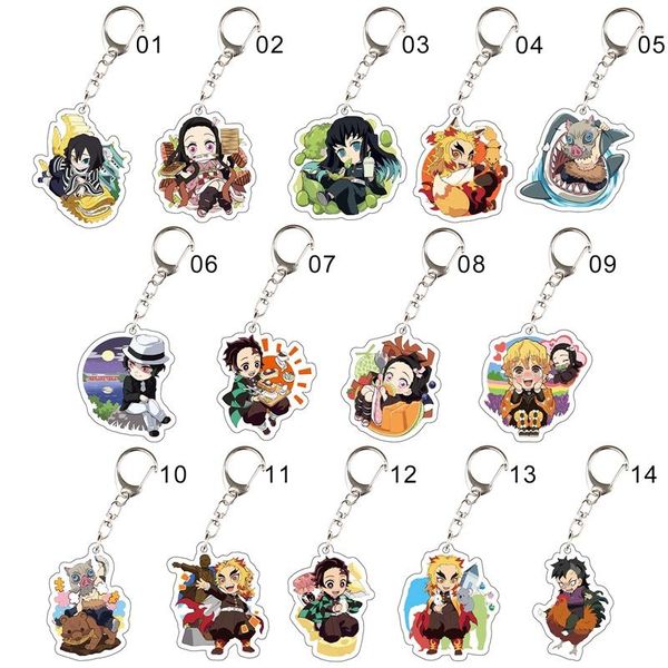 keychains 2021 demon slayer: kimetsu no yaiba anime keychain cosplay acrylic pendant keyring gift, Silver
keychains 2021 demon slayer: kimetsu no yaiba anime keychain cosplay acrylic pendant keyring gift, Silver