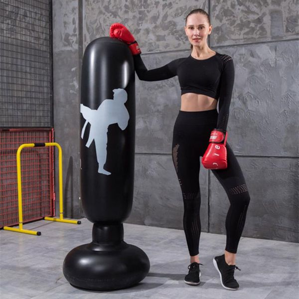 sand bag 1.6m pvc inflatable boxing training pillar tumbler pressure relief exercise sandbag fitness equipment
sand bag 1.6m pvc inflatable boxing training pillar tumbler pressure relief exercise sandbag fitness equipment
