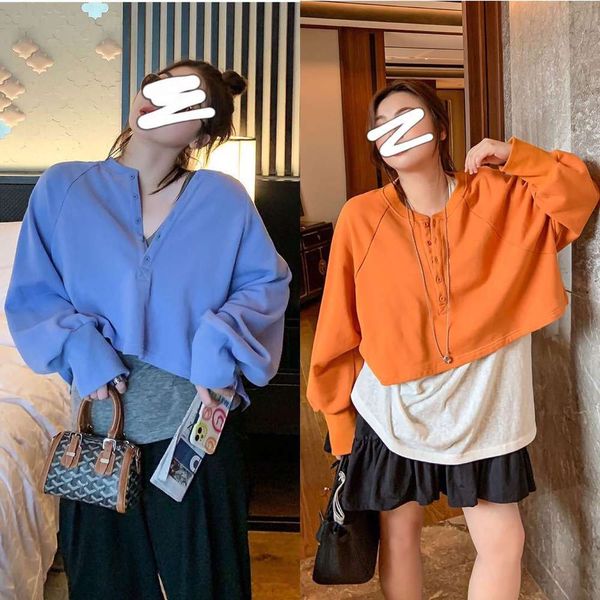 short fat mm2021 spring and autumn new large loose korean women's pullover sweater trend, Black
short fat mm2021 spring and autumn new large loose korean women's pullover sweater trend, Black
