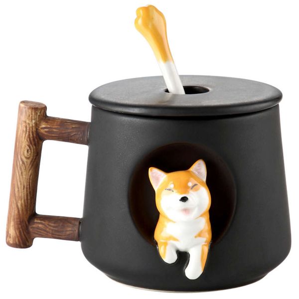 cartoon ceramic mugs personality creative mug with lid spoon couple household drinking cups coffee cups shiba inu cup
cartoon ceramic mugs personality creative mug with lid spoon couple household drinking cups coffee cups shiba inu cup