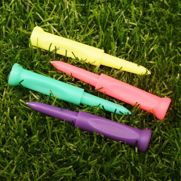50pcs mixed color plastic golf tee step down graduated castle tee height control 70mm for golf accessories
50pcs mixed color plastic golf tee step down graduated castle tee height control 70mm for golf accessories