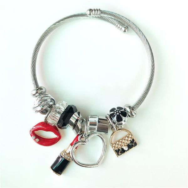 charm bracelets k's gadgets heart pendant silver color wrap cuff & bangles for women cute flower beads bracelet pulseras mujer, Golden;silver
charm bracelets k's gadgets heart pendant silver color wrap cuff & bangles for women cute flower beads bracelet pulseras mujer, Golden;silver