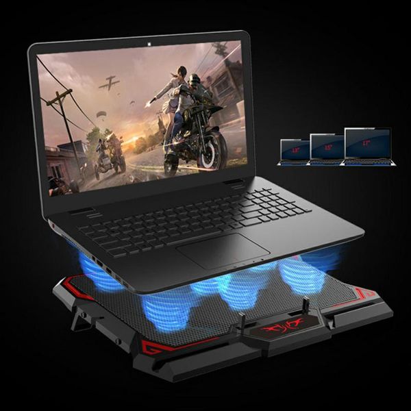 17inch gaming lapcooler six fan led screen two usb port 2600rpm lapcooling pad notebook stand for
17inch gaming lapcooler six fan led screen two usb port 2600rpm lapcooling pad notebook stand for