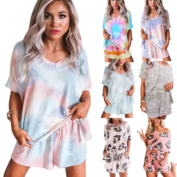 2021 new women gradient pajamas sets summer v-neck short sleeve loose high waist drawstring shorts casual home two-piece ladies suits qp, White;black
2021 new women gradient pajamas sets summer v-neck short sleeve loose high waist drawstring shorts casual home two-piece ladies suits qp, White;black