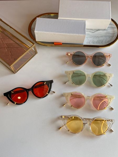 2021 new designer sunglasses for men and women glasses outdoor sunshade framework fashion classic sunglasses 6ftn, White;black
2021 new designer sunglasses for men and women glasses outdoor sunshade framework fashion classic sunglasses 6ftn, White;black