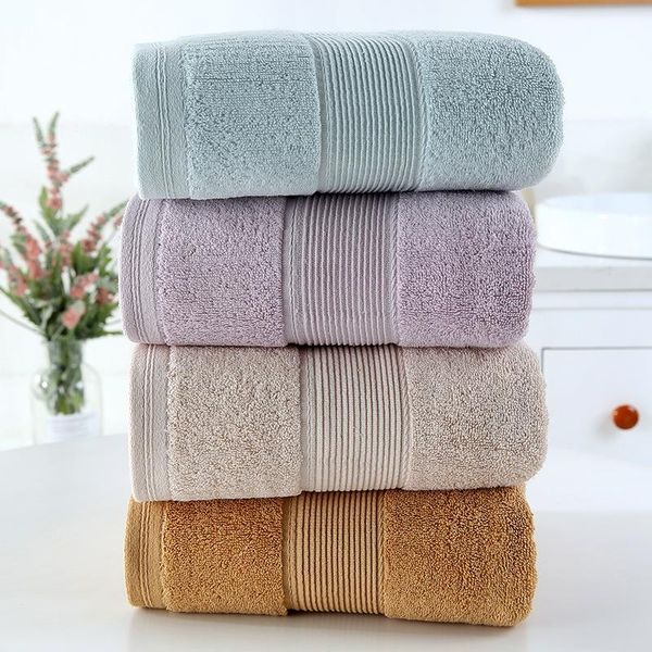 towel size 140*70cm quick-drying beach 450g cotton bath toallas for bathroom