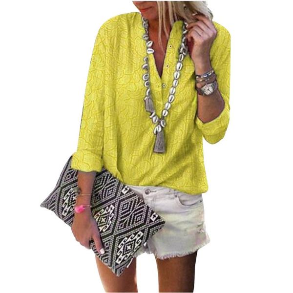 women printed shirt blouse 3-button stand collar long-sleeved casual summer beach tc21, White
women printed shirt blouse 3-button stand collar long-sleeved casual summer beach tc21, White
